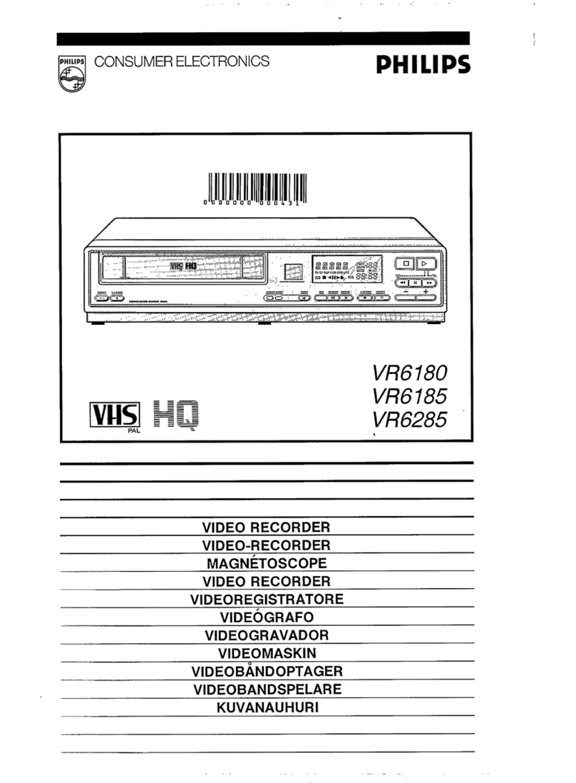 Philips VR6285 User manual
