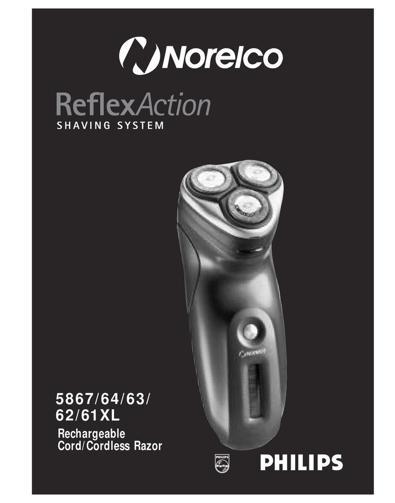 Philips Norelco 5864XL user manual