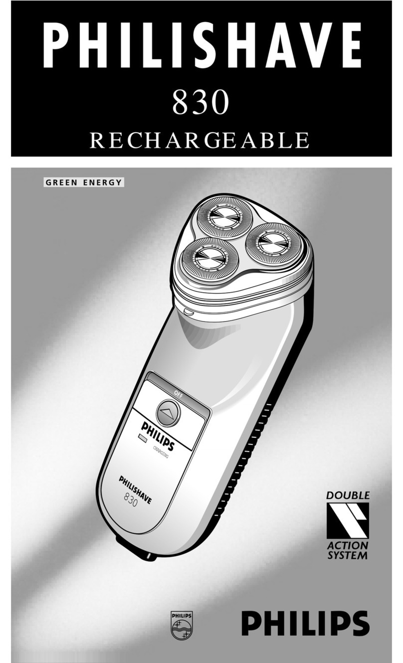 Philips HS830/33 User manual Philips HS830/33 User manual