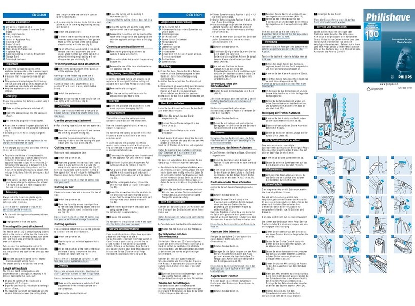 Philips Sonicare AirFloss 100 series User manual