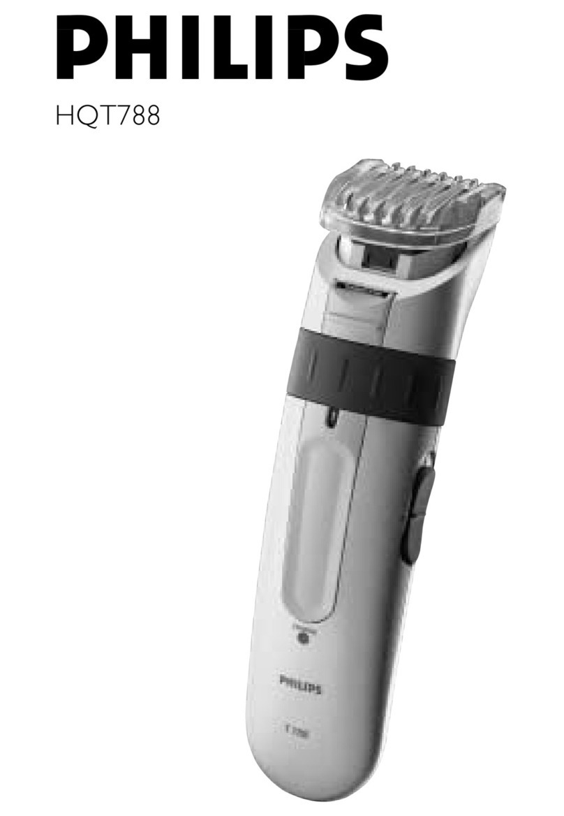 Philips HQT788/00 User manual