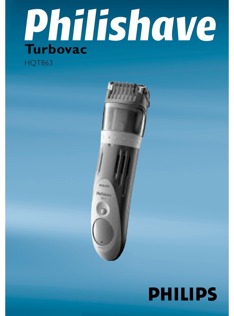 Philips HQT863/00 User manual Philips HQT863/00 User manual