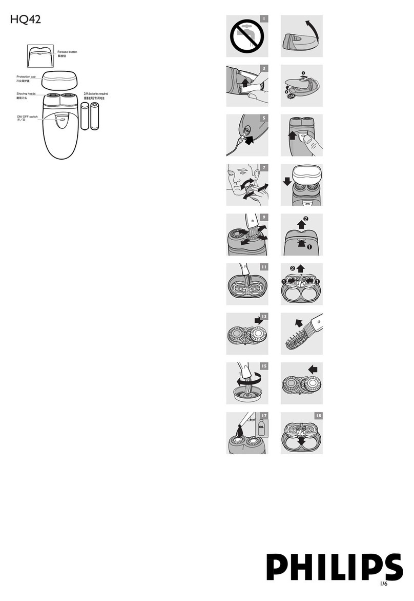 Philips HQ42/15 User manual