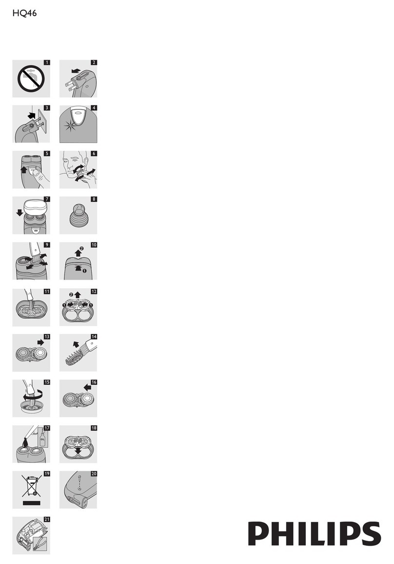 Philips HQ46/15 user manual