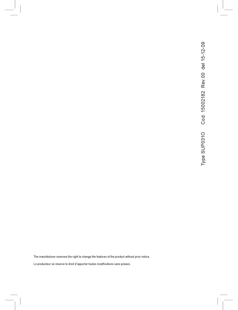 Saeco RI9752/01 Operating instructions
