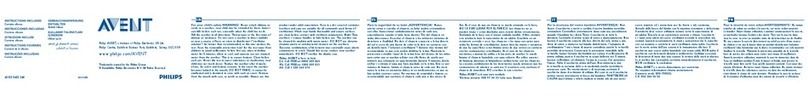 Philips AVENT SCF133/32 User manual