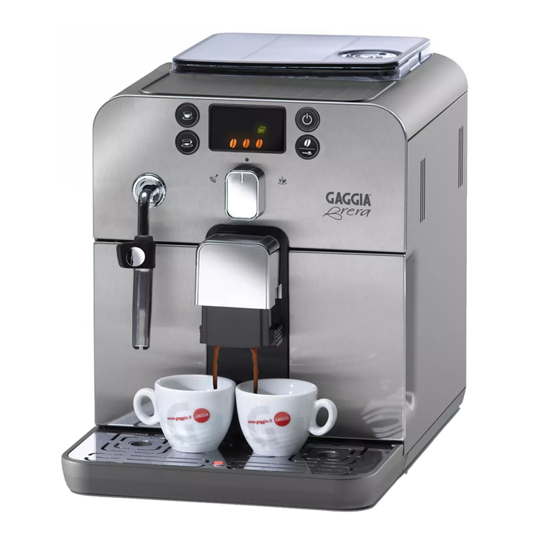 Gaggia RI9833/70 operating instructions