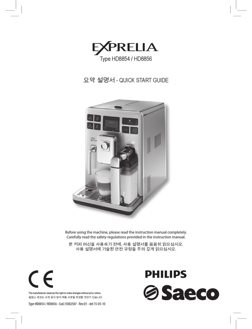 Philips HD8856/04 quick start guide