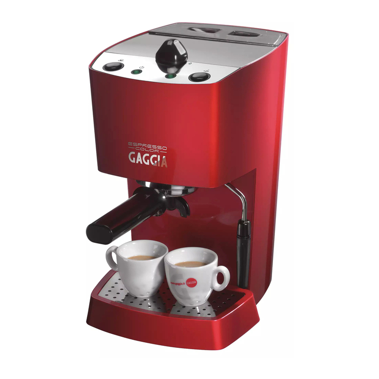 Gaggia 10001699 User manual