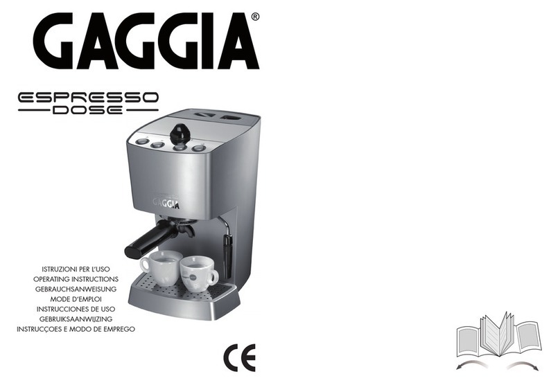Gaggia 10001460 User manual