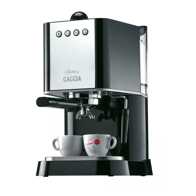 Gaggia 9332GB0B0000 User manual