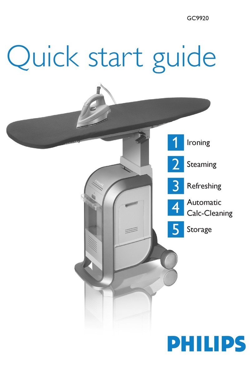 Philips GC9920 quick start guide