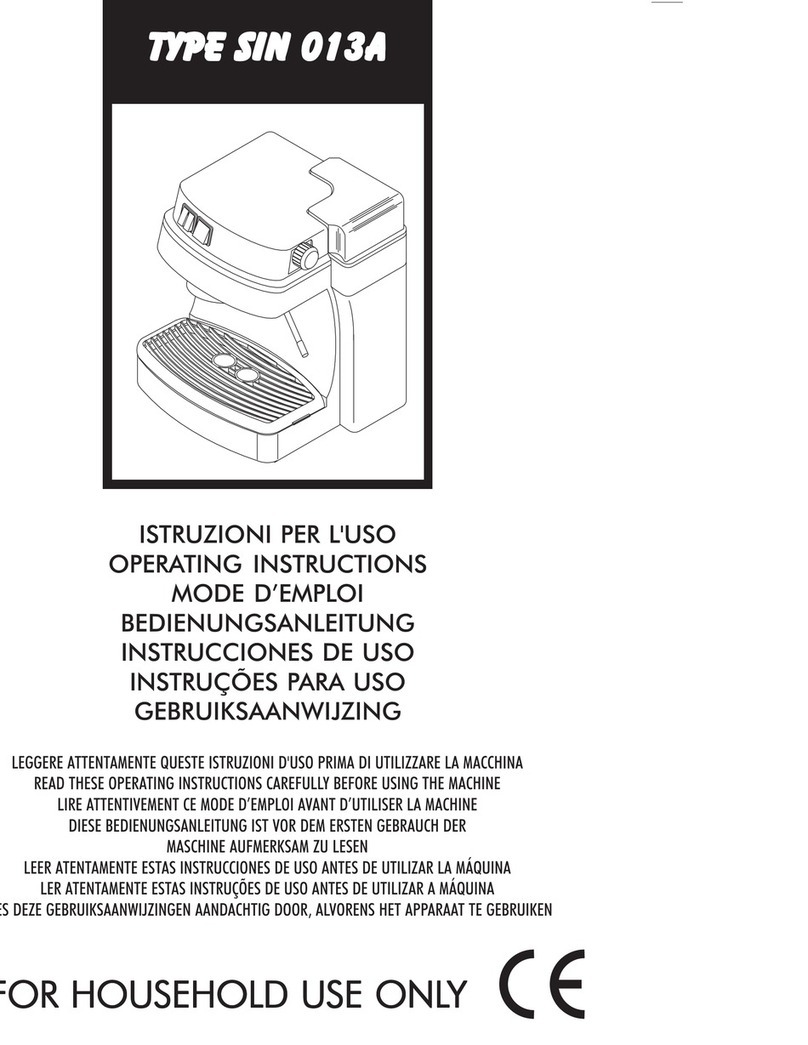 Saeco RI9343/11 operating instructions