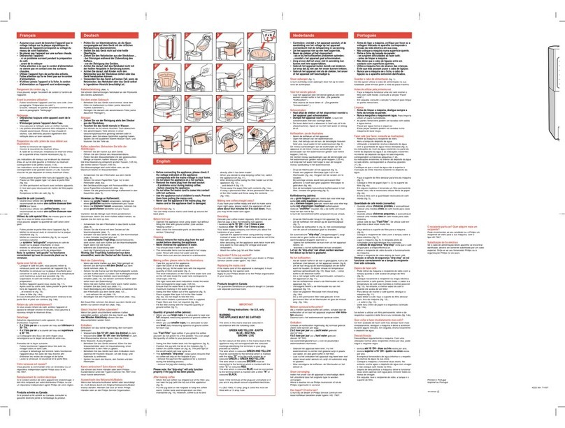 Philips HD7110/60 user manual