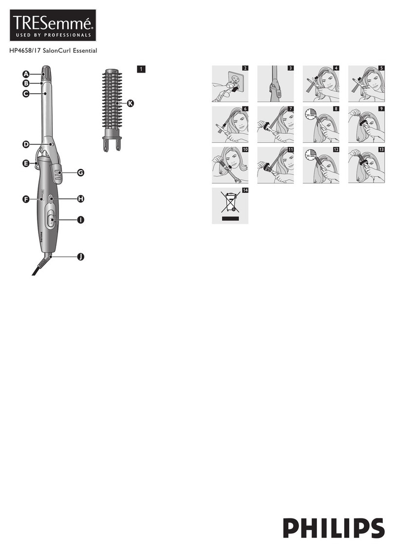 Philips TRESemme HP4658/17 User manual
