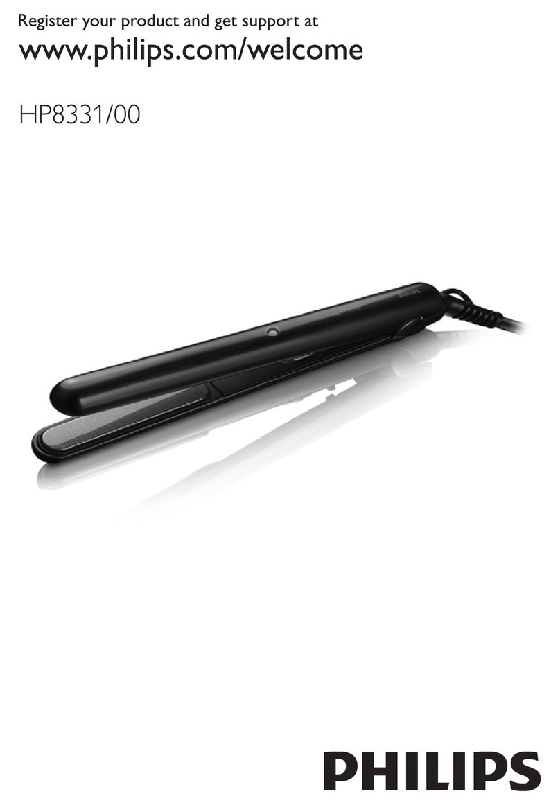 Philips HP8331/07 user manual