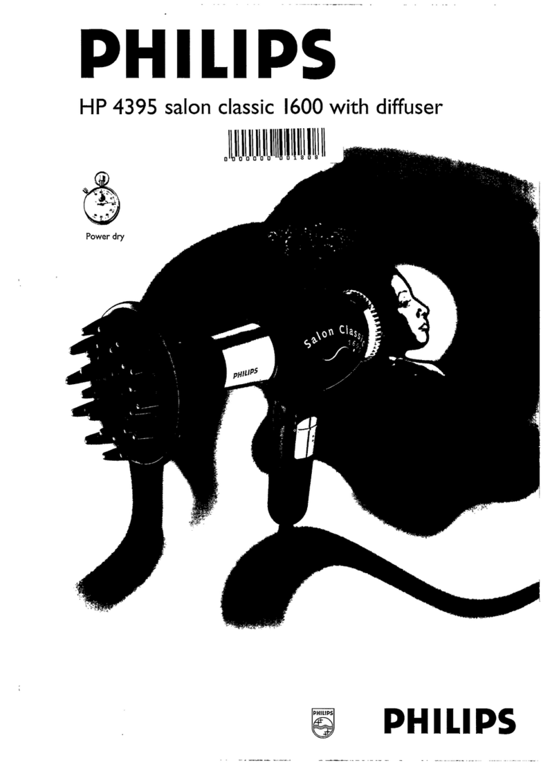 Philips HP4395/17 User manual