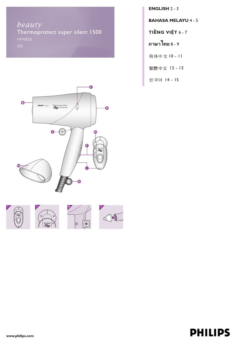 Philips HP4858/00 user manual
