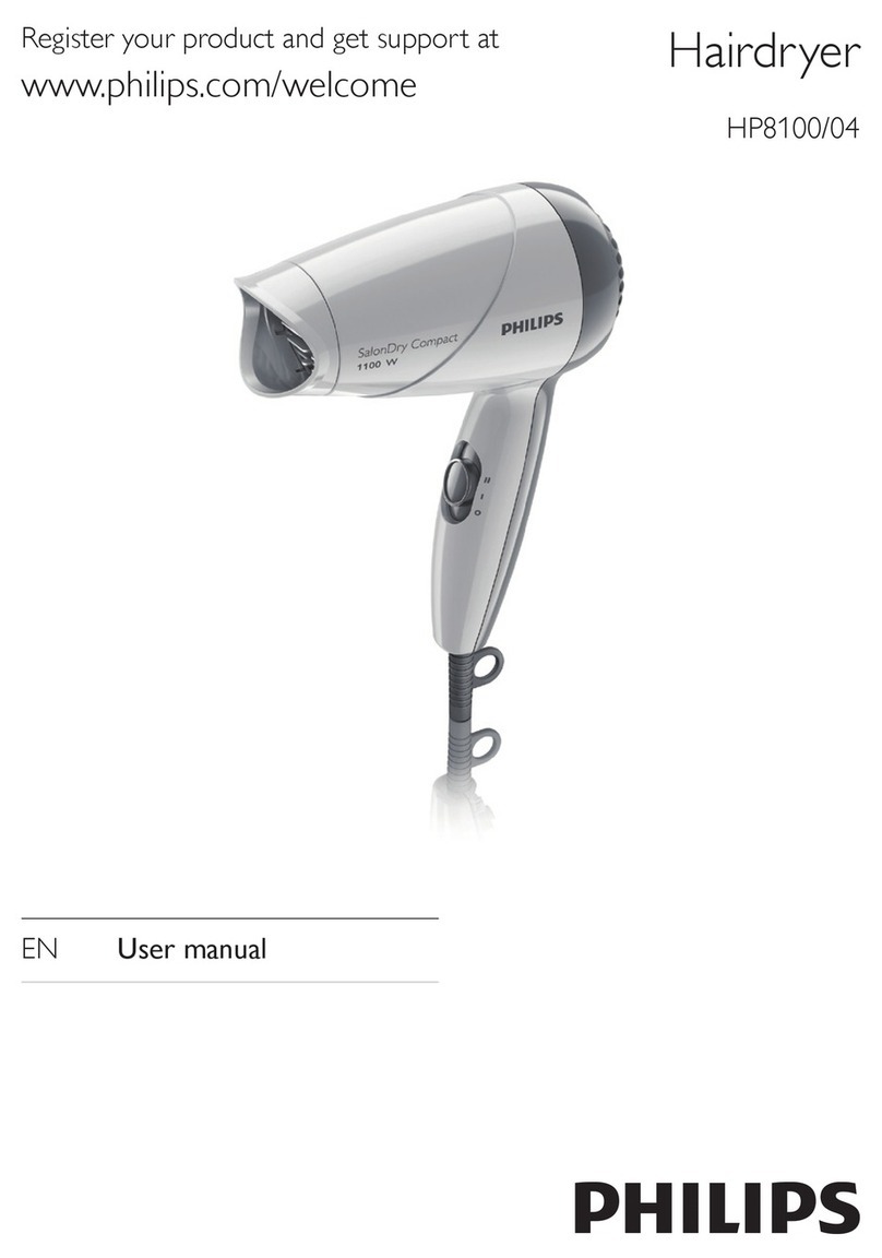 Philips HP8103/04 user manual