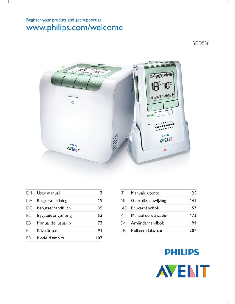 Philips AVENT SCD536/00 User manual