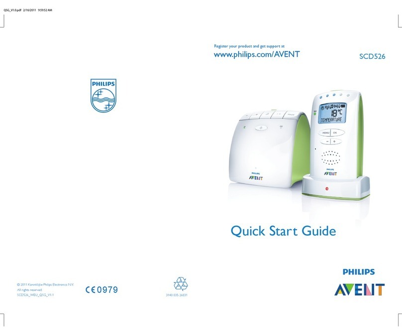 Philips AVENT SCD526/00 User manual Philips AVENT SCD526/00 User manual