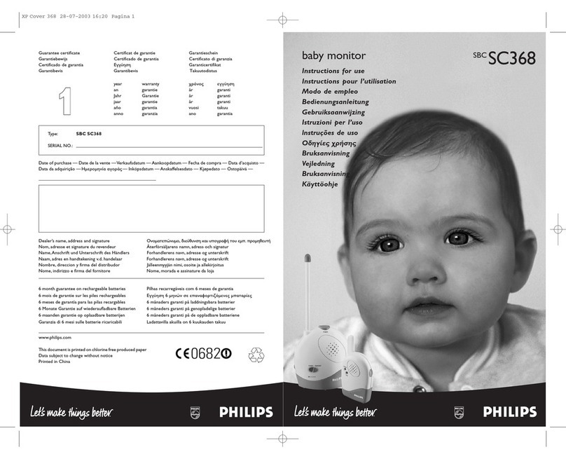 Philips SBCSC368/00Y Instructions for use