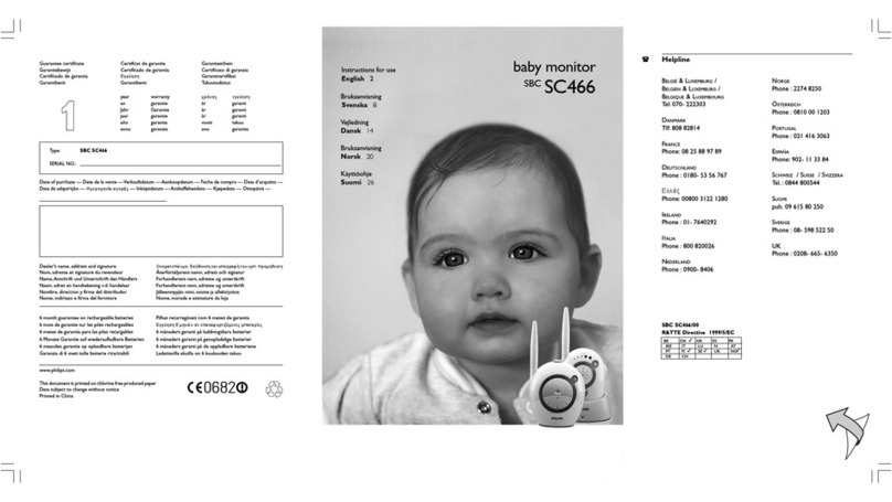 Philips SBC SC466/00 Instructions for use