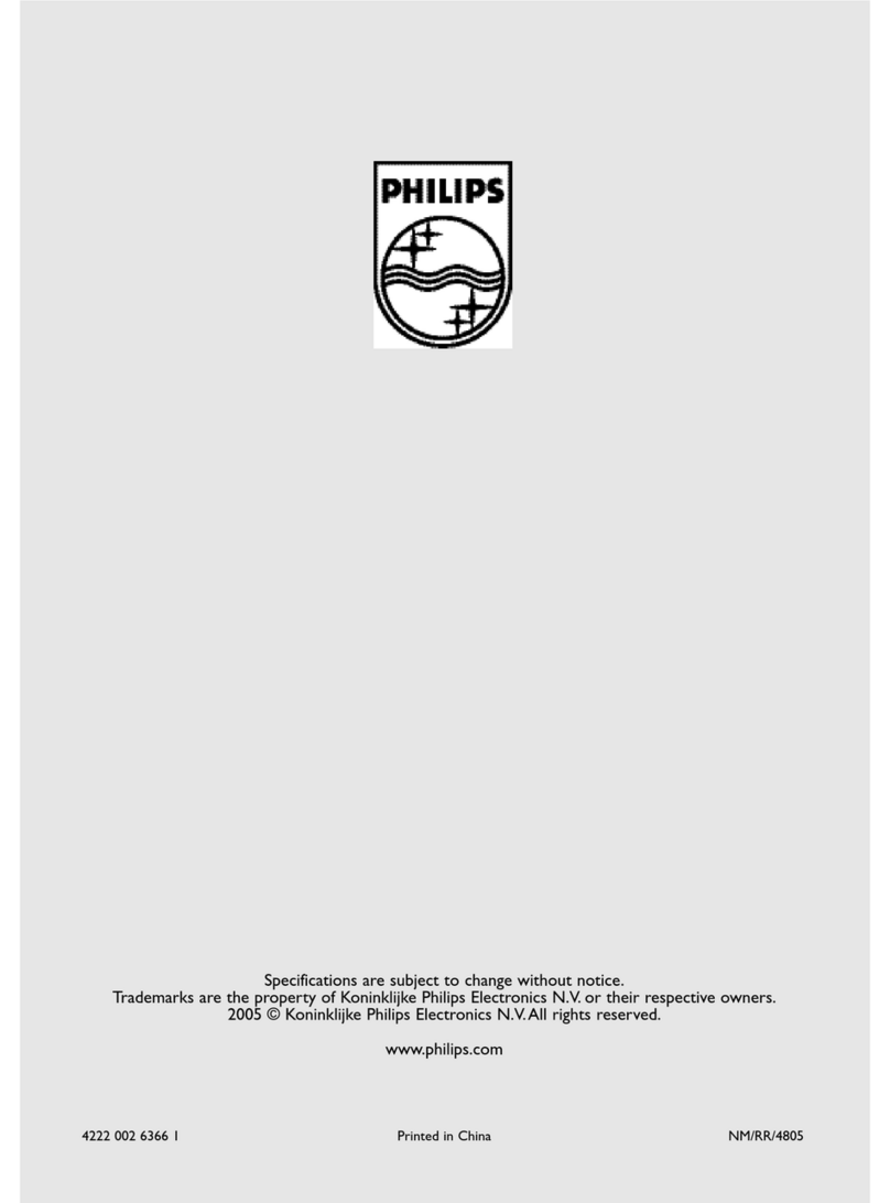 Philips SBCSC465/00 User manual