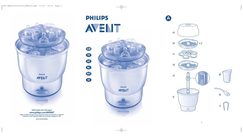 Philips AVENT SCF274/31 user manual Philips AVENT SCF274/31 user manual