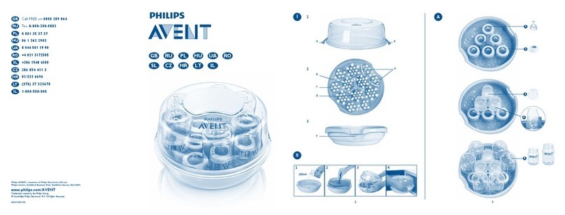 Philips AVENT SCF271/20 User manual Philips AVENT SCF271/20 User manual