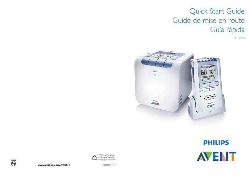 Philips AVENT SCD530/00 User manual Philips AVENT SCD530/00 User manual