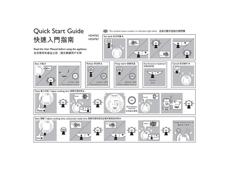 Philips HD4767/00 User manual Philips HD4767/00 User manual