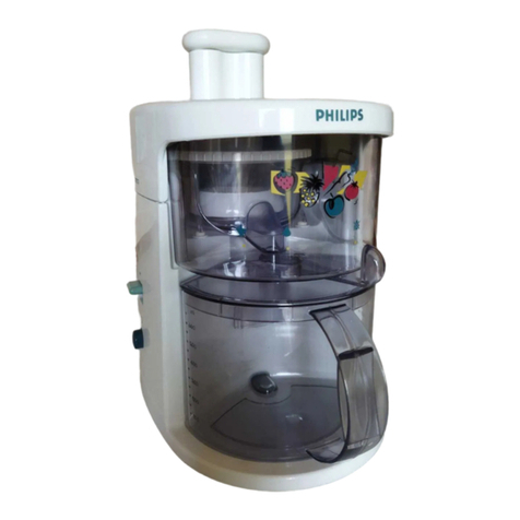 Philips HR2822/10 Specification sheet