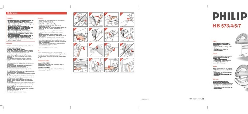 Philips HB 577 User manual