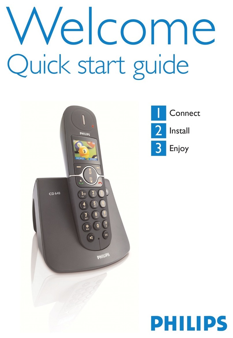 Philips CD6451B/51 quick start guide