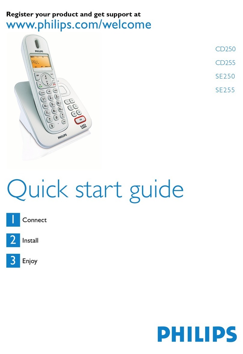 Philips CD2503S/05 quick start guide