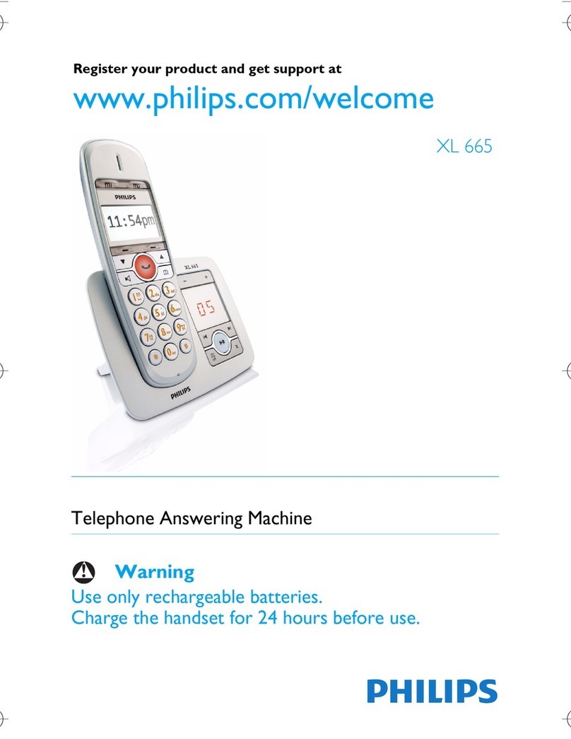 Philips XL6651C/22 User manual