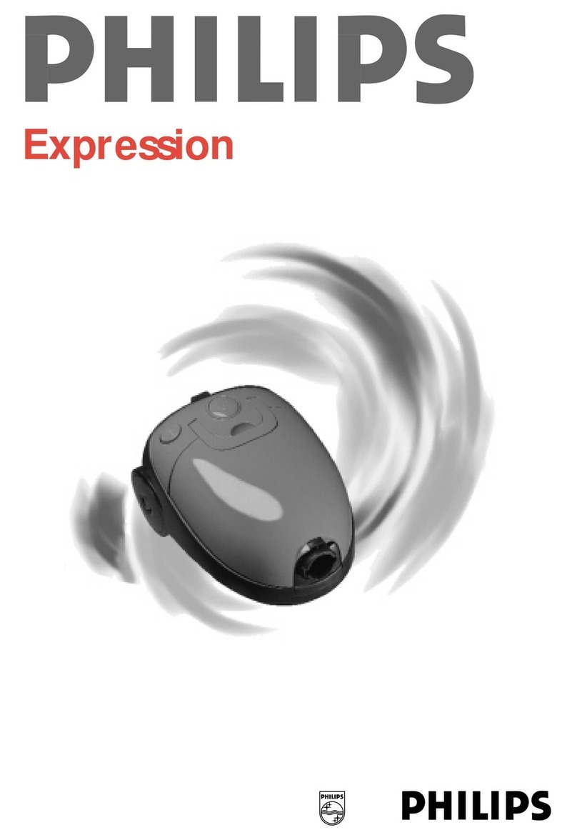 Philips Expression HR8310/01 user manual