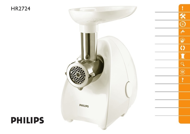 Philips HR2724/00 user manual