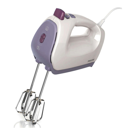 Philips HR1572/50 User manual