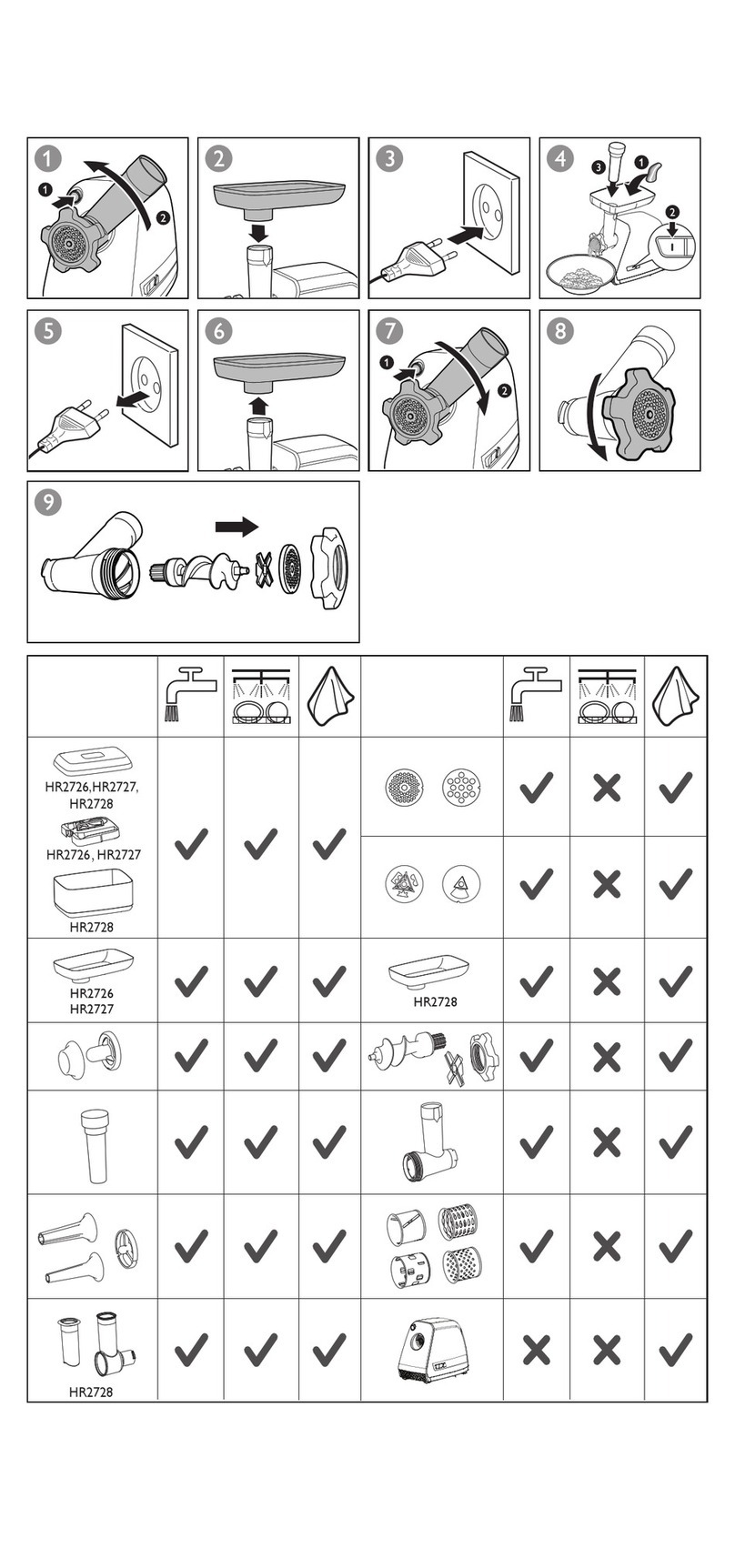 Philips HR2727/50 User manual