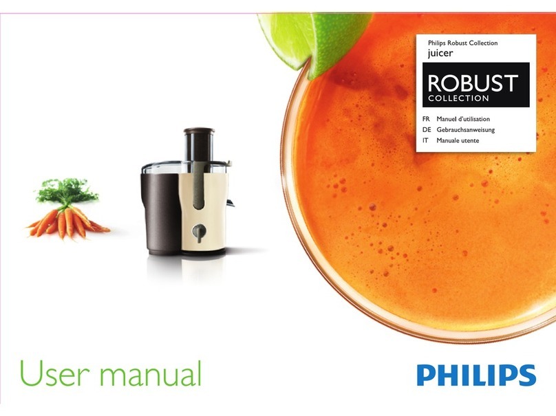 Philips HR1881/10 User manual