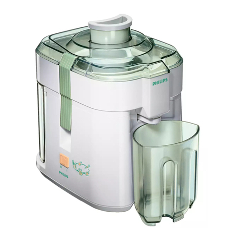 Philips HR2826/03 User manual Philips HR2826/03 User manual