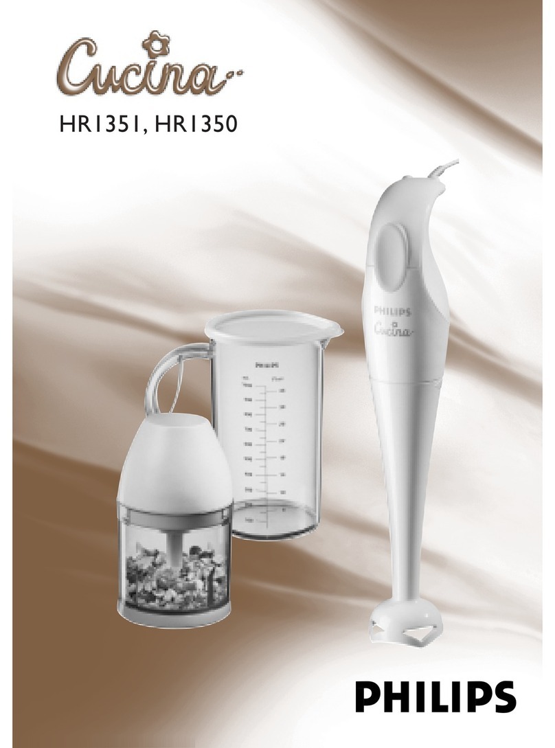 Philips HR1351/70 user manual