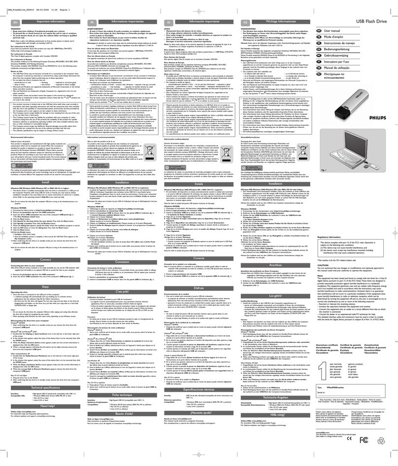 Philips FM51FD00B/00 user manual Philips FM51FD00B/00 user manual