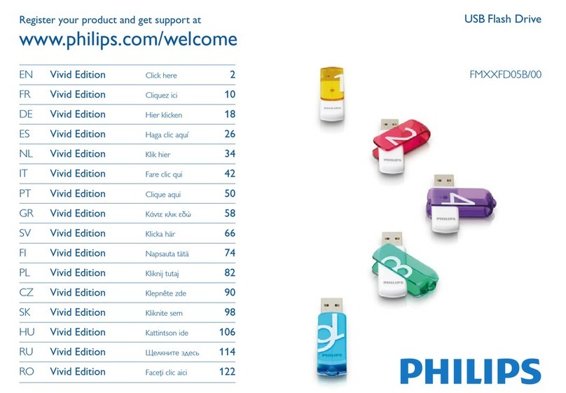 Philips FM01FD05B/00 user manual