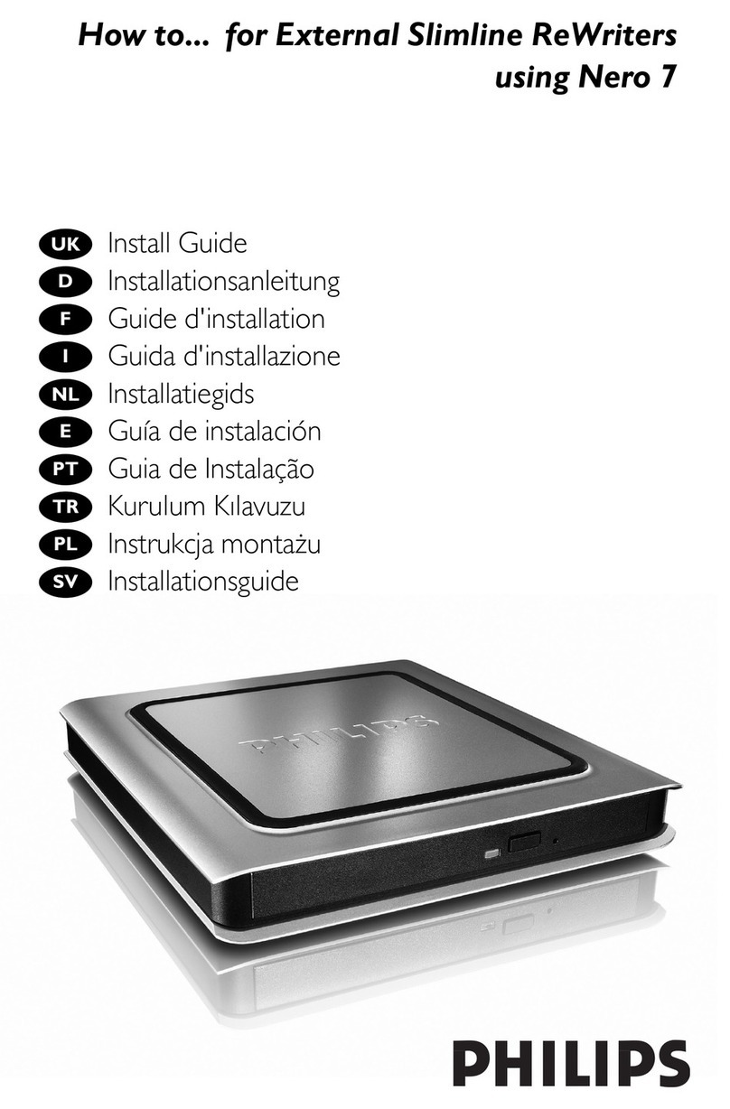 Philips SPD4002CC/05 install guide