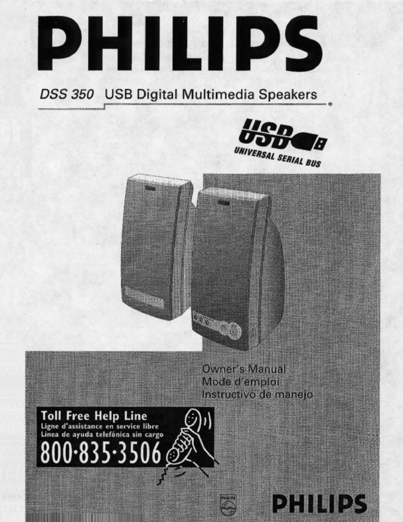 Philips DSS350S1 User manual