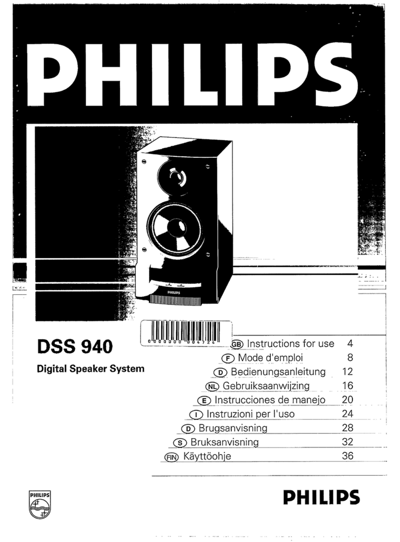 Philips DSS940/00B User manual