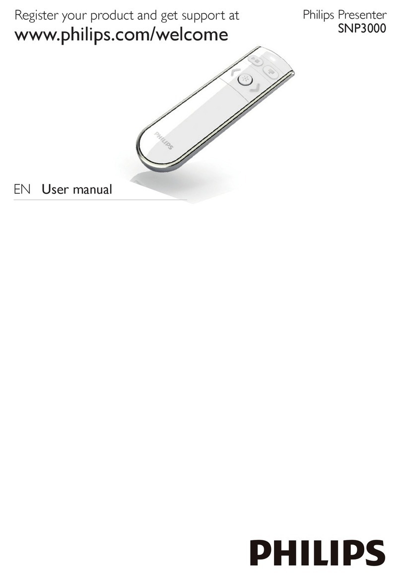 Philips SNP3000/10 User manual